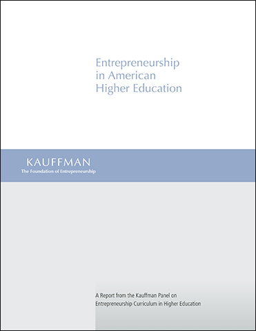 Entrepreneurship in American Higher Education