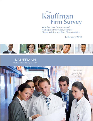 The Kauffman Firm Survey: Who Are User Entrepreneurs? Findings on Innovation, Founder Characteristics, and Firm Characteristics