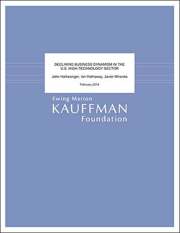 Declining Business Dynamism in the U.S. High-Technology Sector