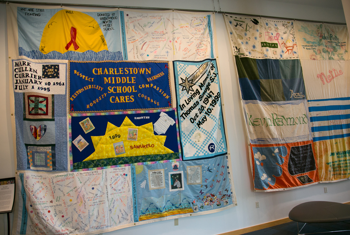 The Father Thom panel of the AIDS Memorial Quilt