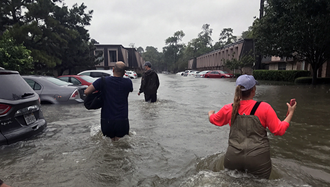 Flooding in Houston