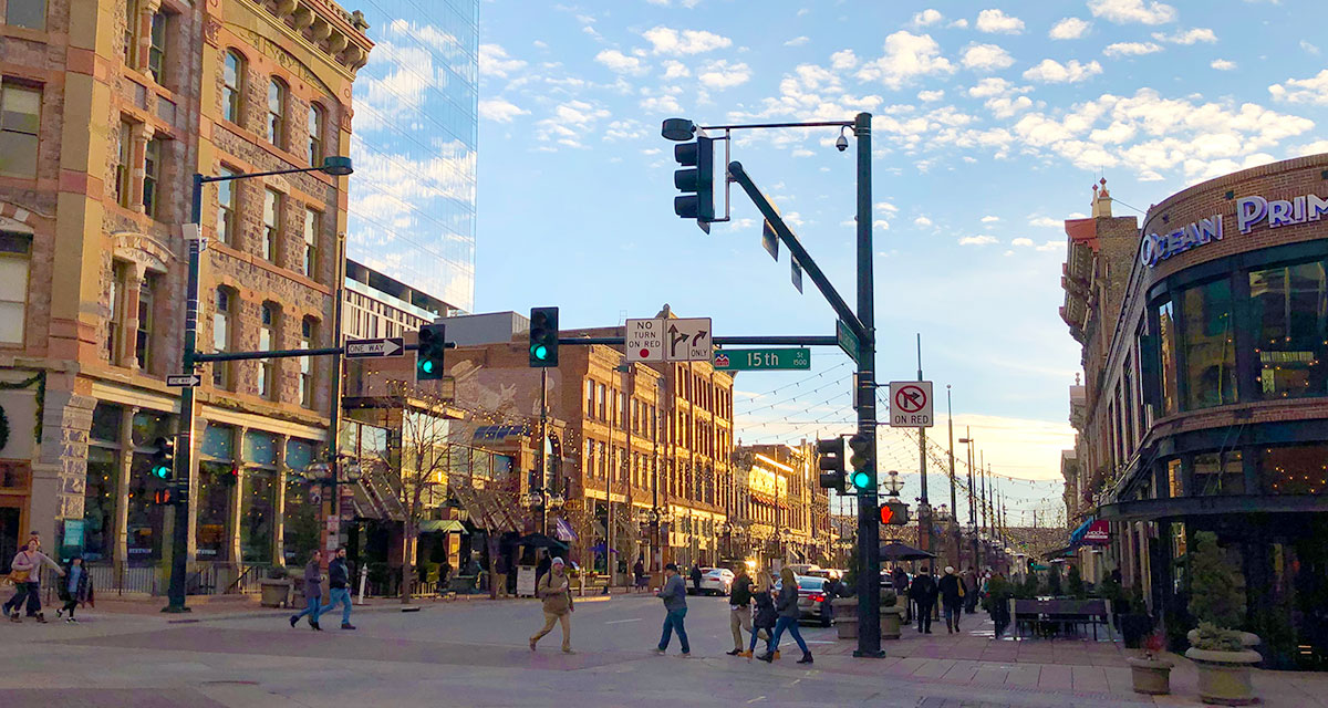 Larimer Square in Denver, Colorado