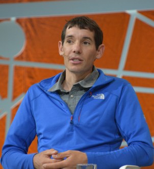 A photo of Alex Honnold.