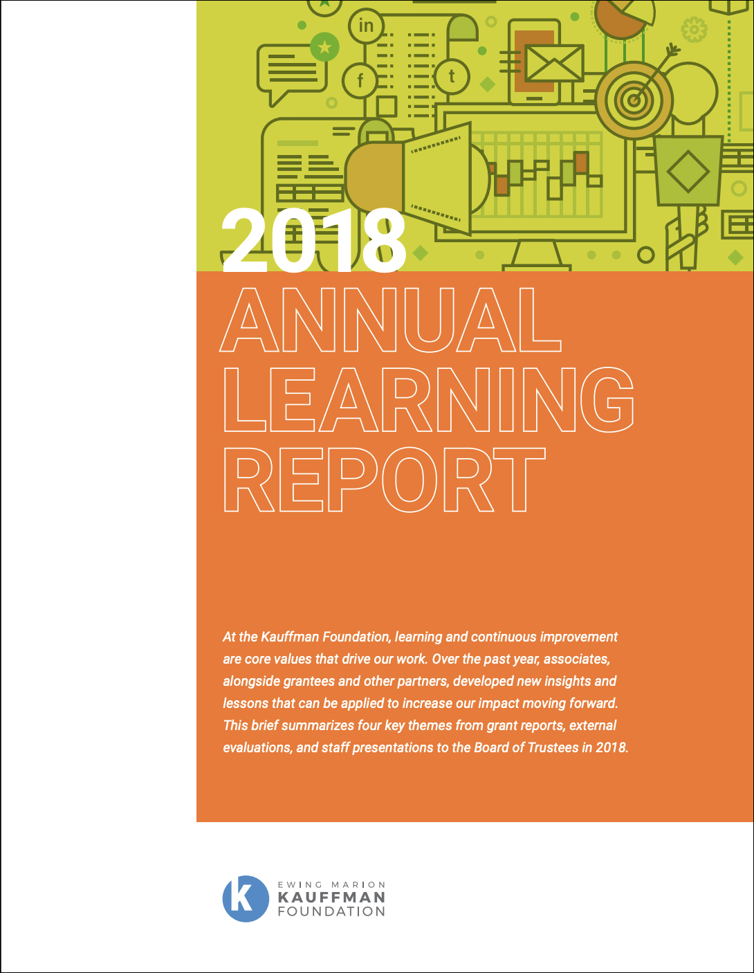 Kauffman Foundation Annual Learning Report 2018