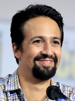 A photo of Lin Manuel Miranda.