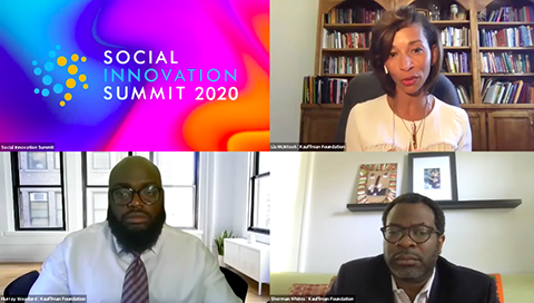 Social Innovation Summit | Murray Woodard, Lia McIntosh, and Sherman Whites from Kauffman Foundation