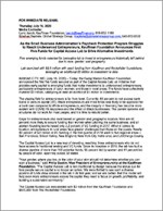 Capital Access Lab press release, July 2020
