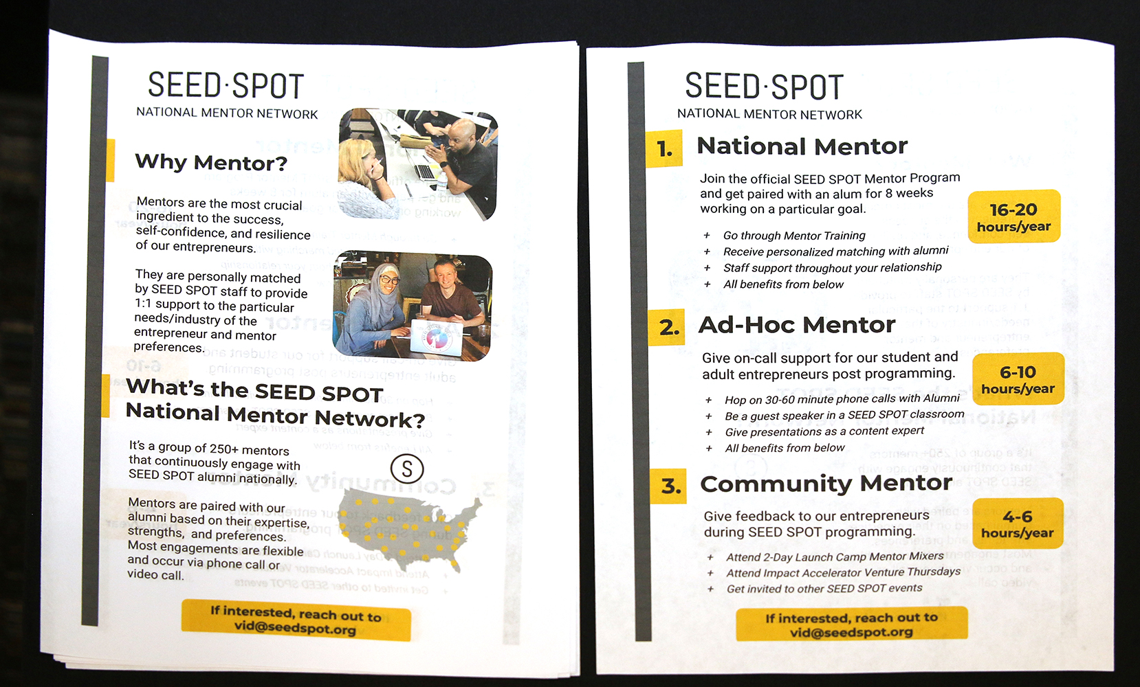 How to Seed Spot, Science Fair | ESHIP Summit 2019