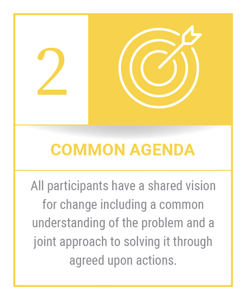 Conditions of Collective Impact #2: Common Agenda