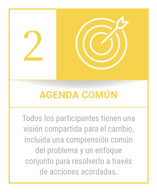 Condiciones del Impacto Colectivo #2: Agenda Común