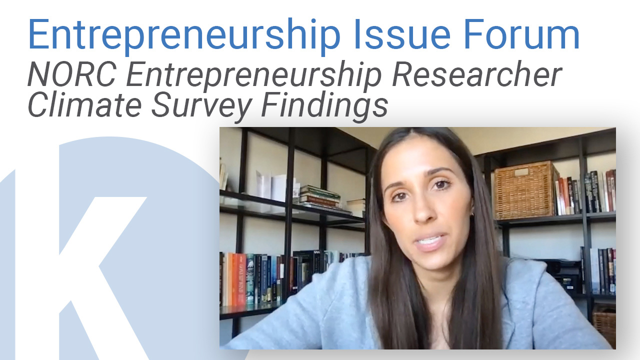 Video thumbnail of the December Entrepreneurship Issue Forum