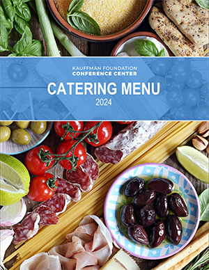 Conference Center Catering Menu, August 2024