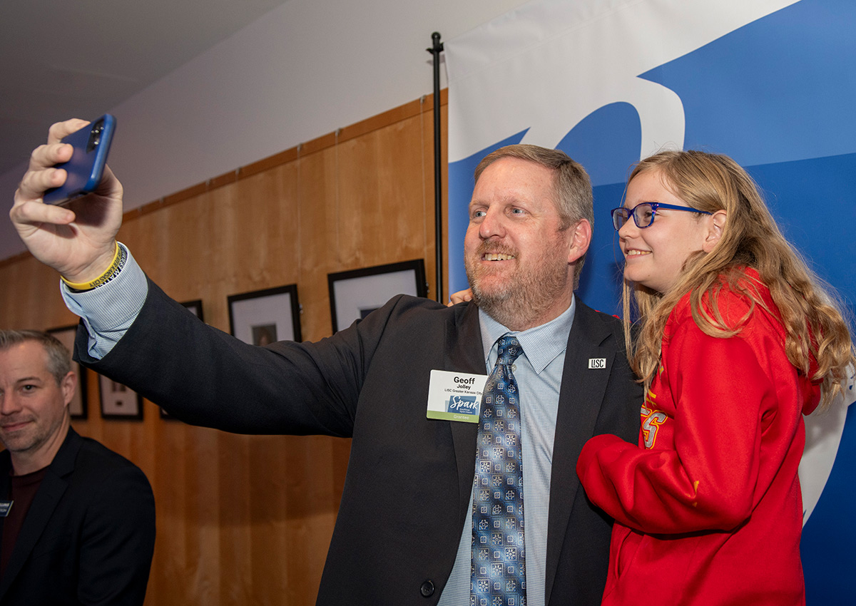 Geoff Jolley and his daughter, Maggie Jolley