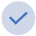 An icon of a checkmark