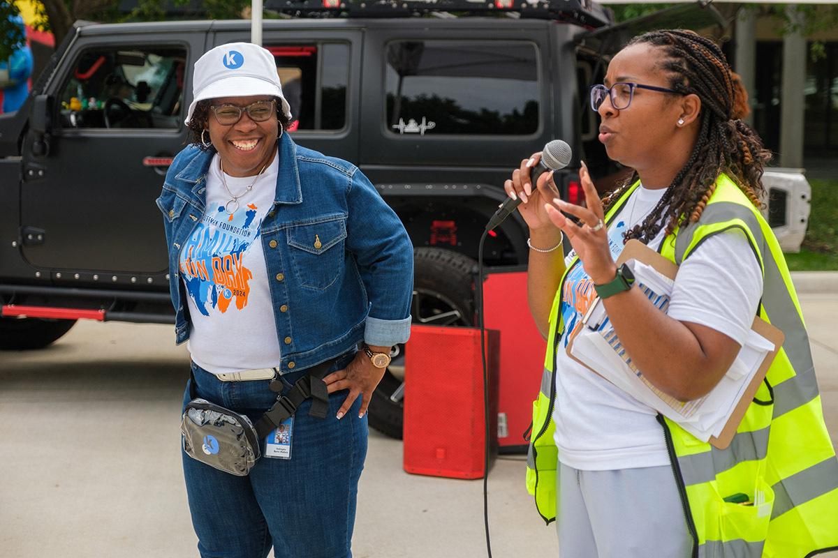 Associates during Family Fun Day